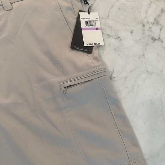 NWT Callaway Ceinture Active Khaki Shorts in Size 38 - Picture 2 of 15